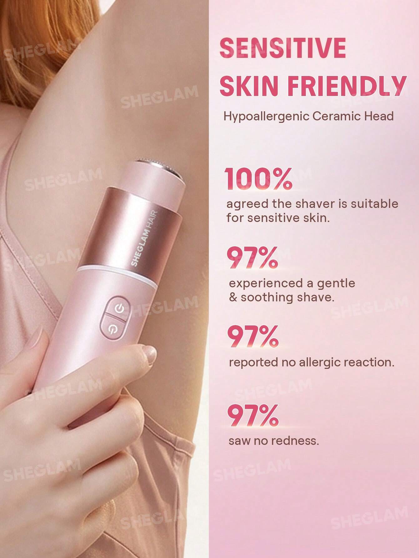 Sheglam Hair Smooth Moves Dual-Head Electric Bikini Trimmer