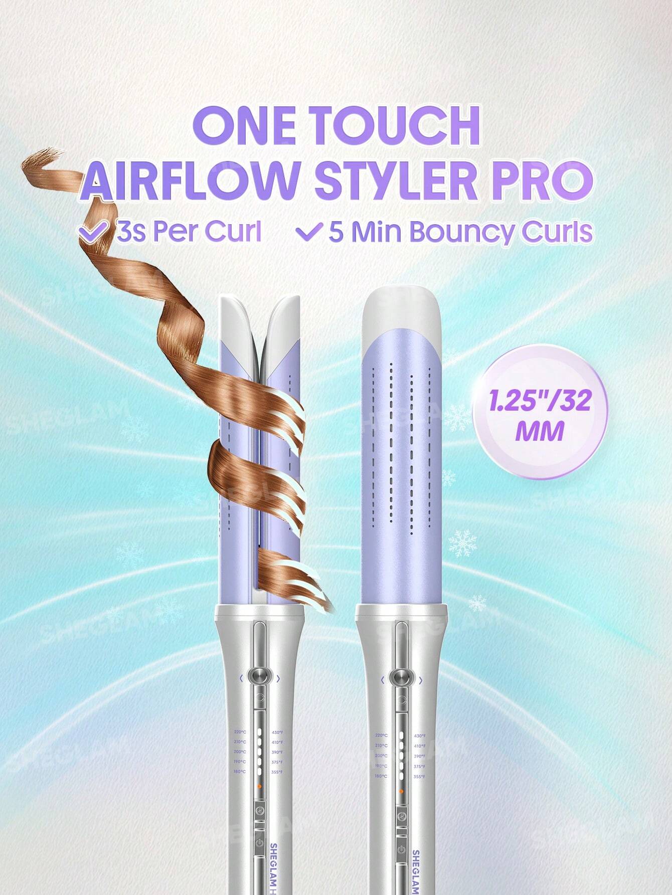 Sheglam Hair One Touch Airflow Styler Pro 32mm
