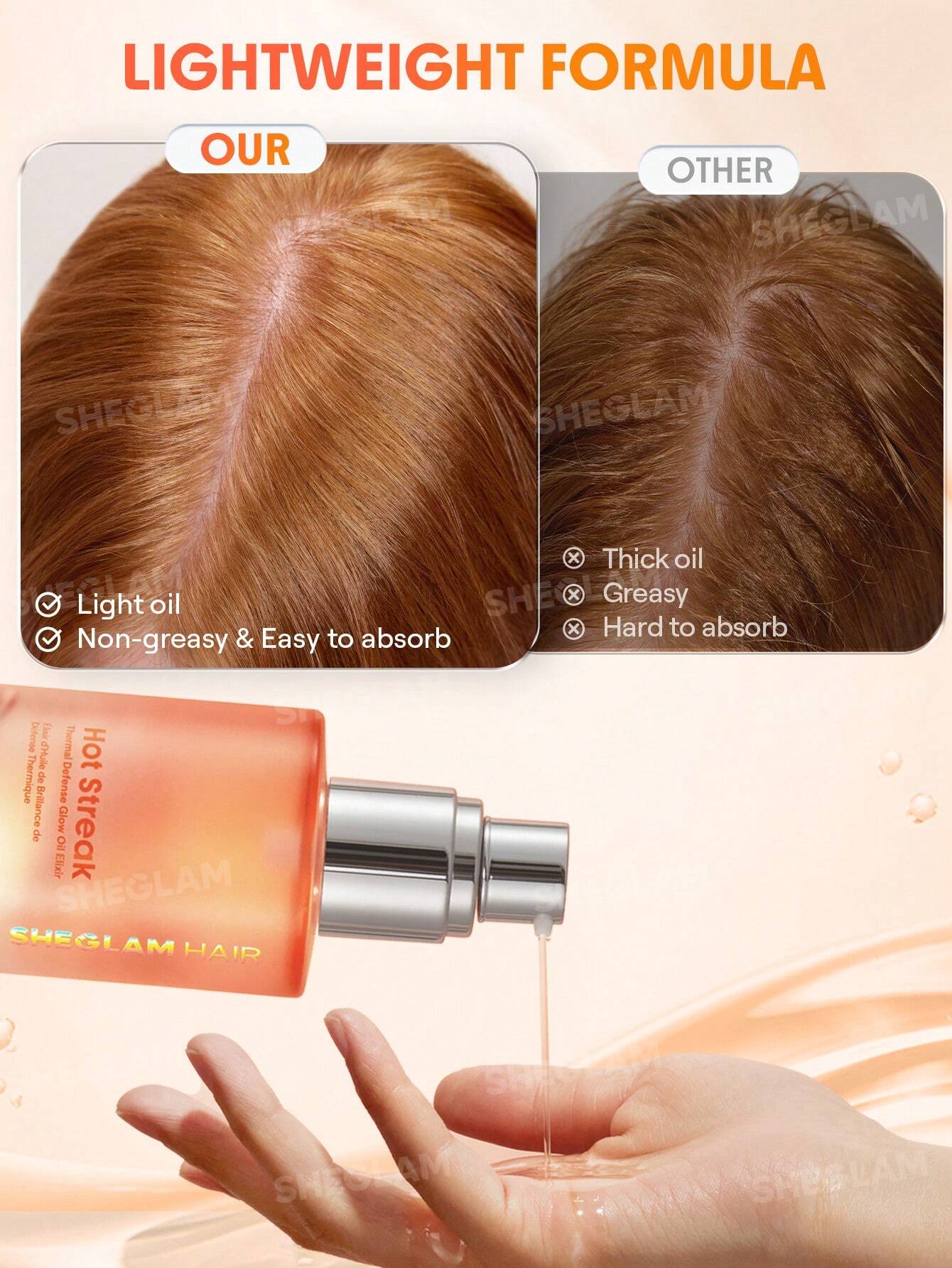 Sheglam Hot Streak Thermal Defense Glow Oil Elixir