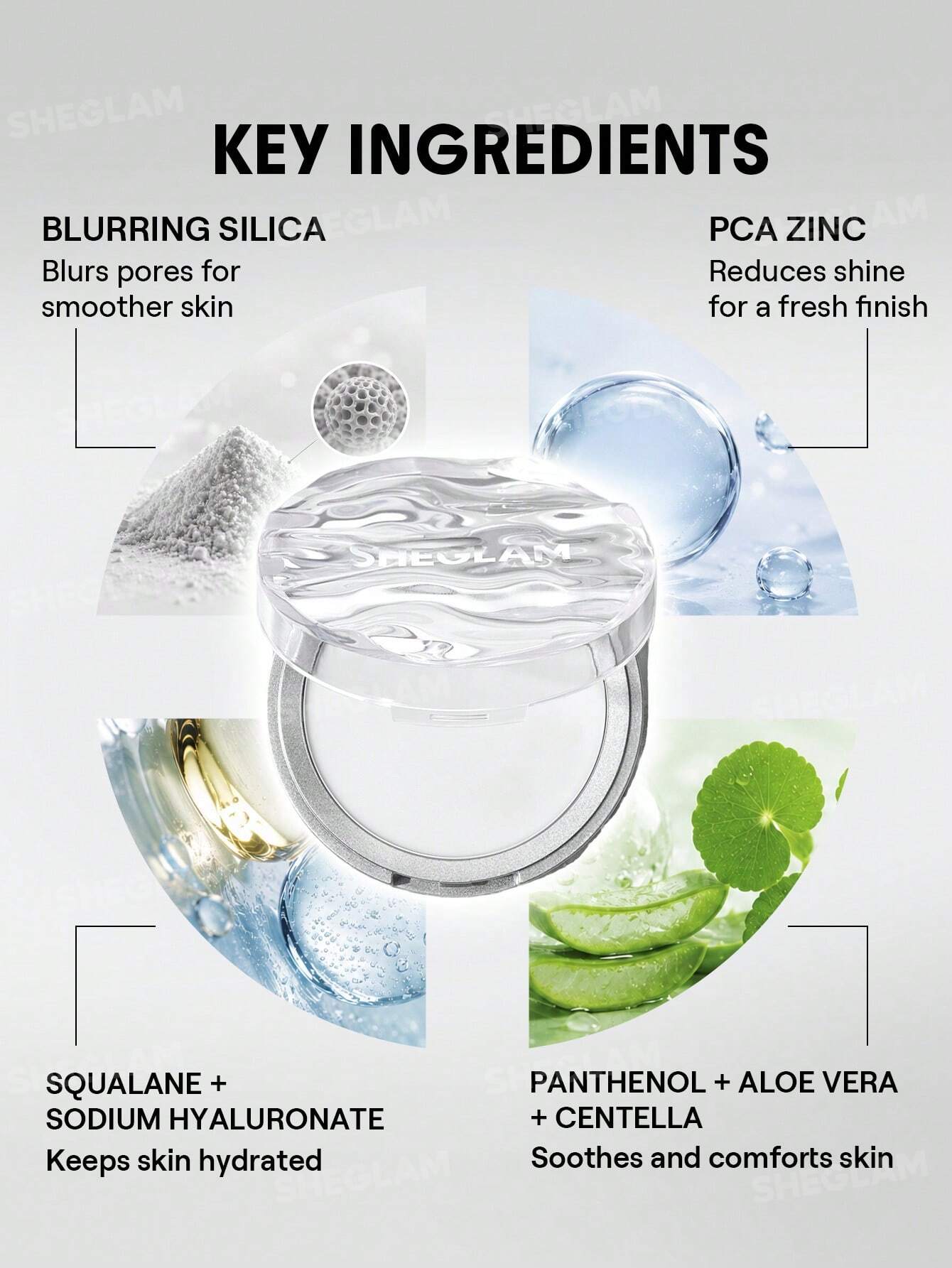 Sheglam Camera On Blurring Setting Powder Balm