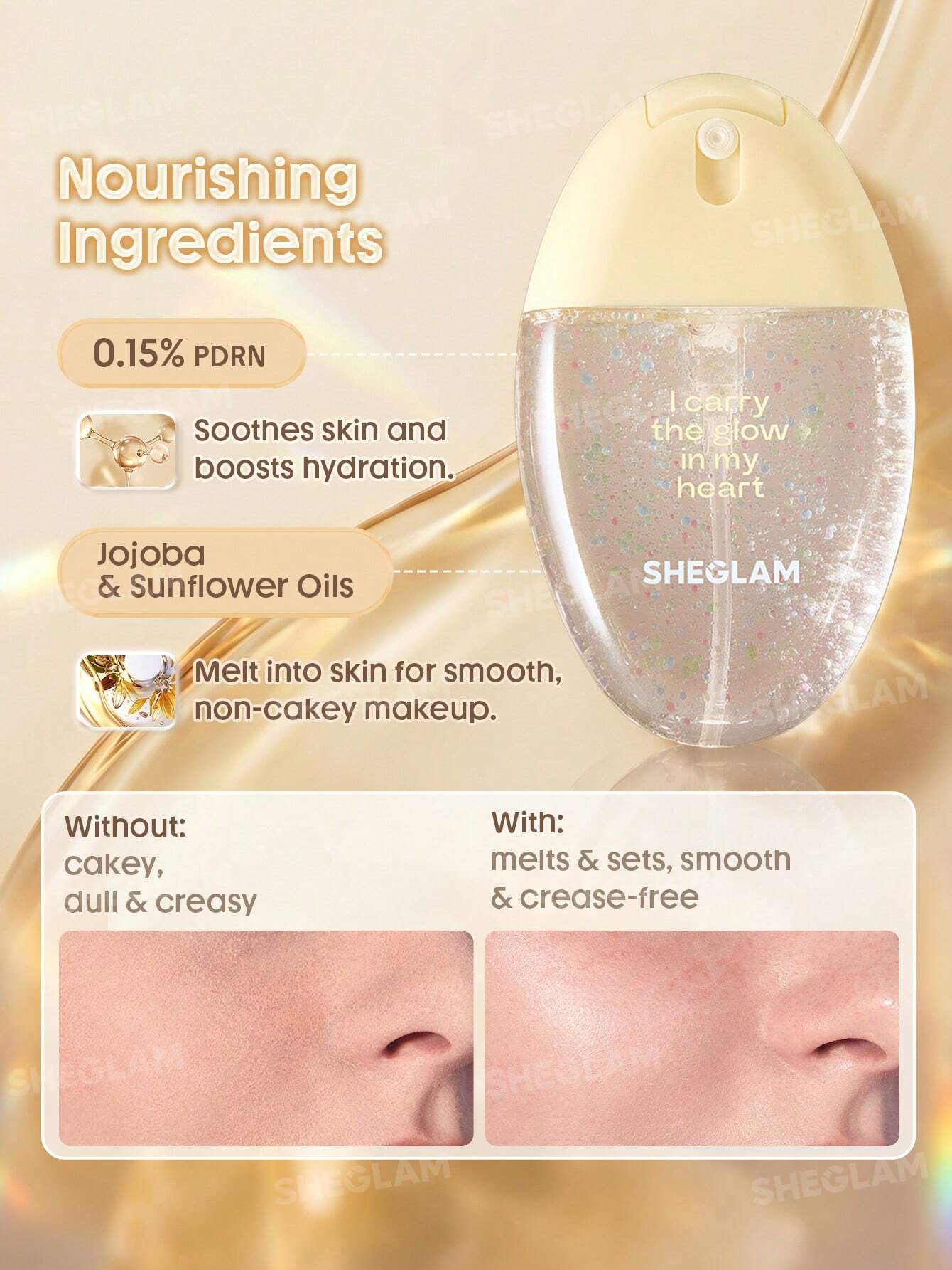 Sheglam Crystal Intentions Vibe Shield Long-Lasting Setting Spray