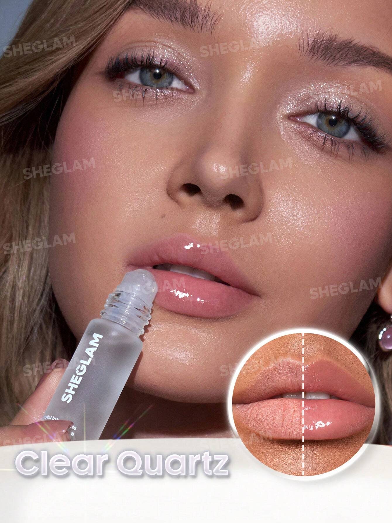 Sheglam Crystal Intentions Protection Mantra Roller Lip Oil