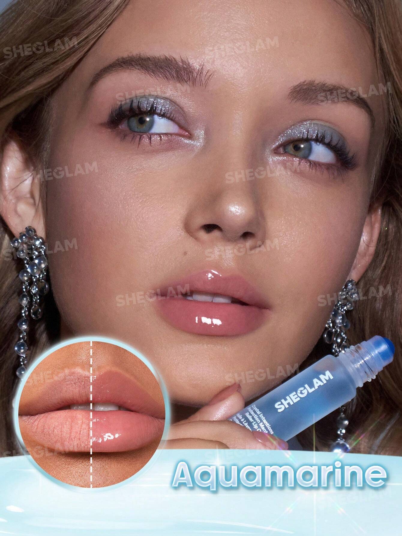 Sheglam Crystal Intentions Protection Mantra Roller Lip Oil