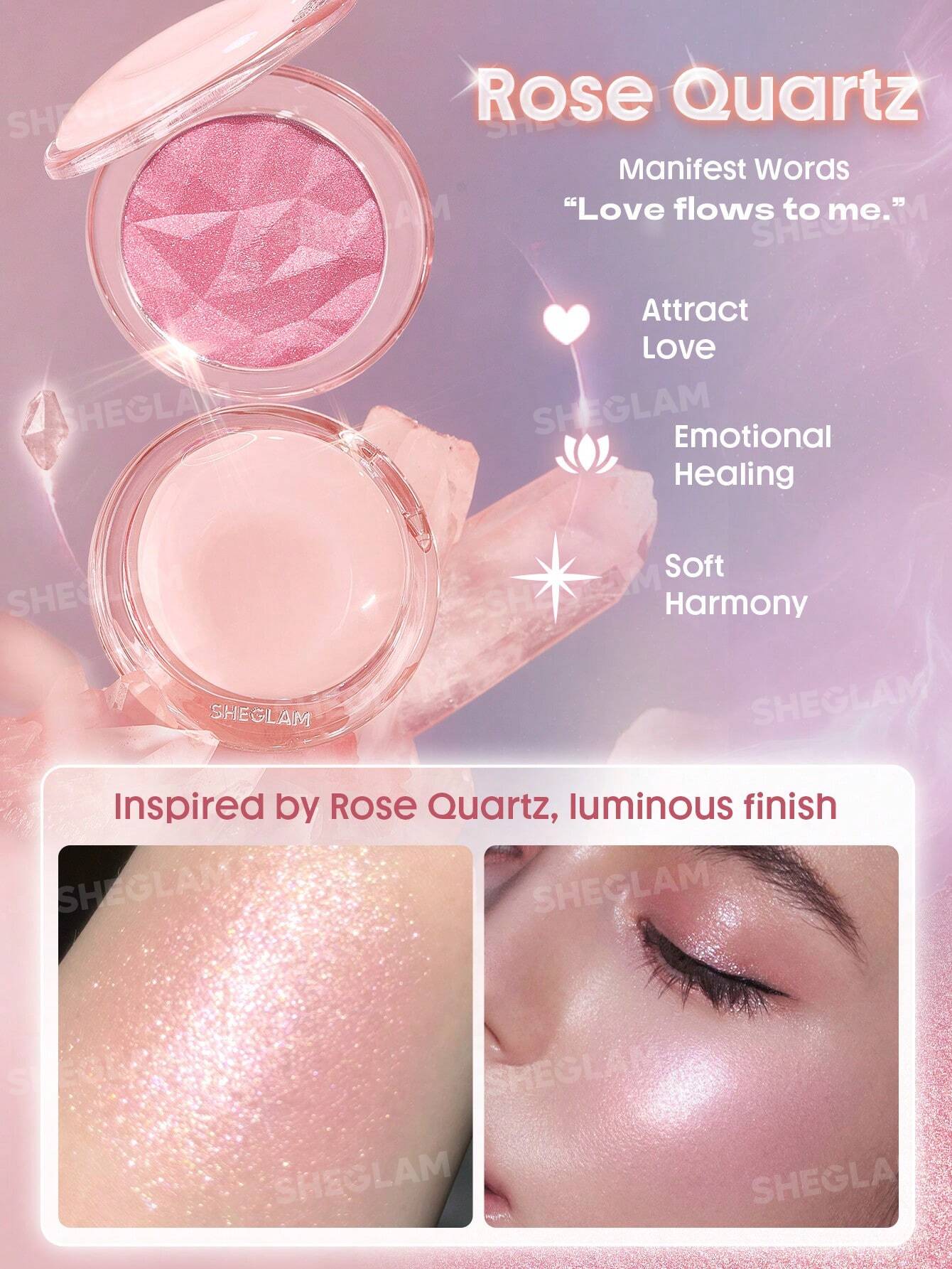 Sheglam Crystal Intentions High Vibration Blushlighter