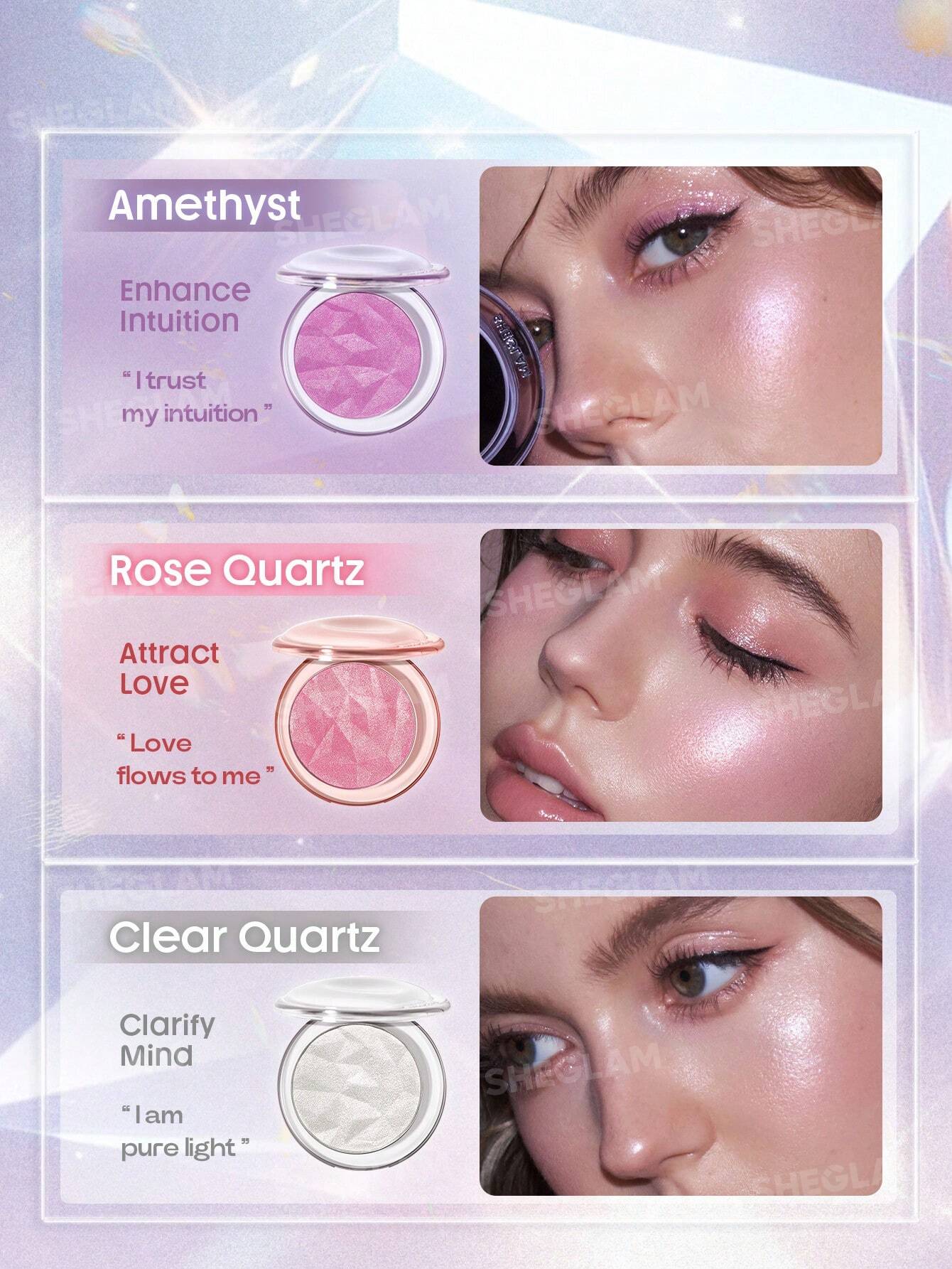 Sheglam Crystal Intentions High Vibration Blushlighter