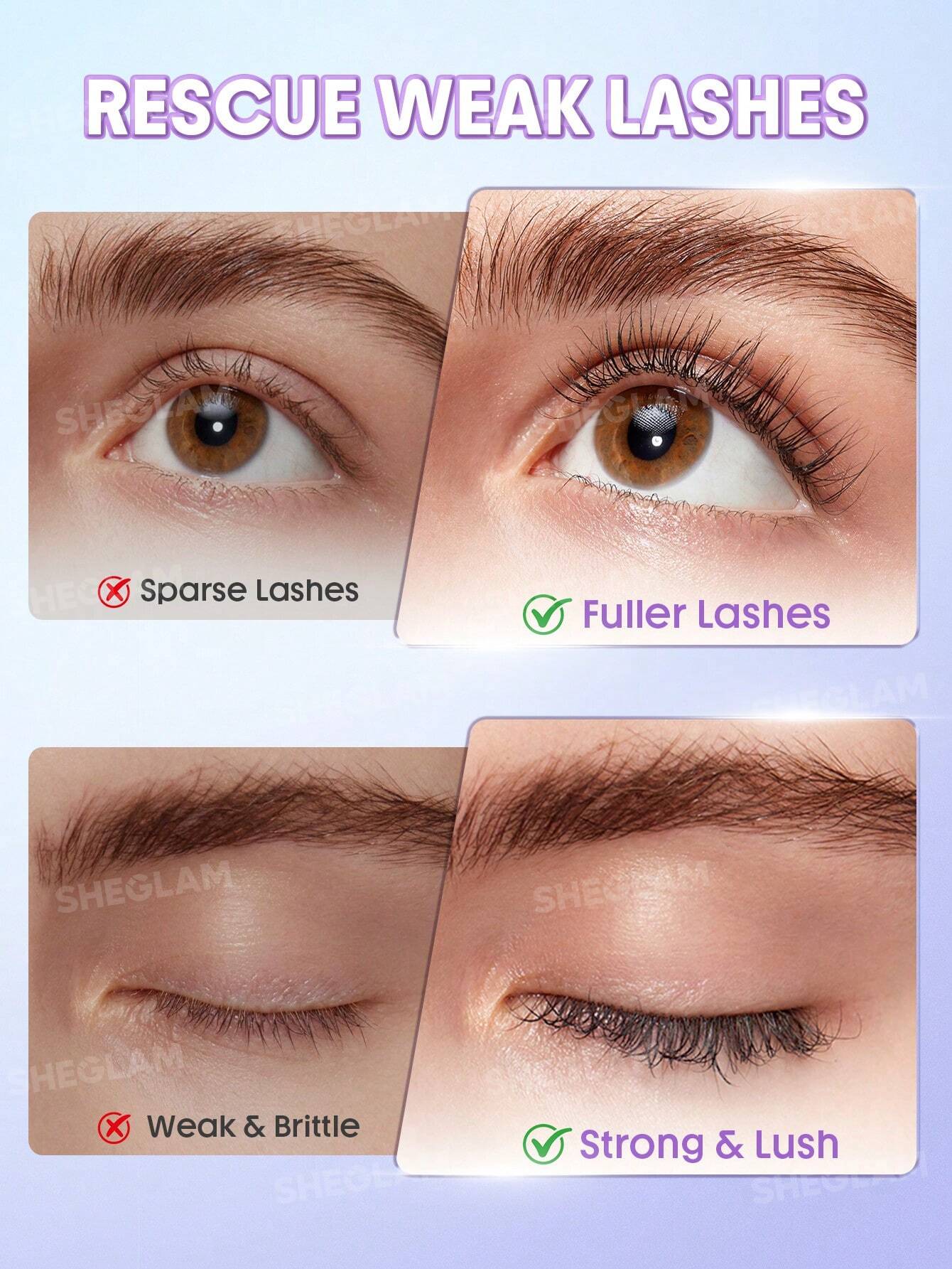 Sheglam Lash Ritual Nourishing Serum Clear