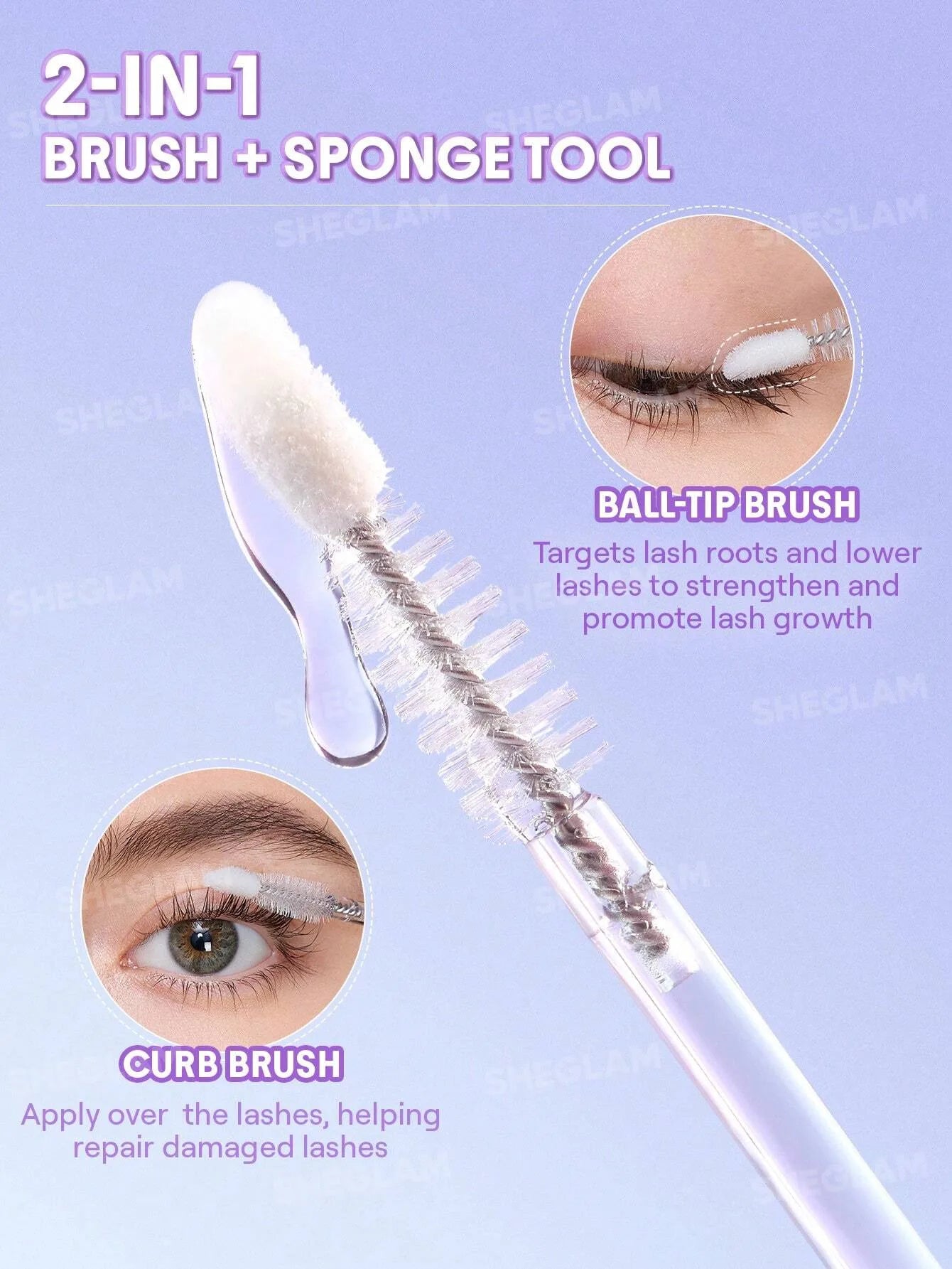 SHEGLAM Lash Ritual Nourishing Serum Clear