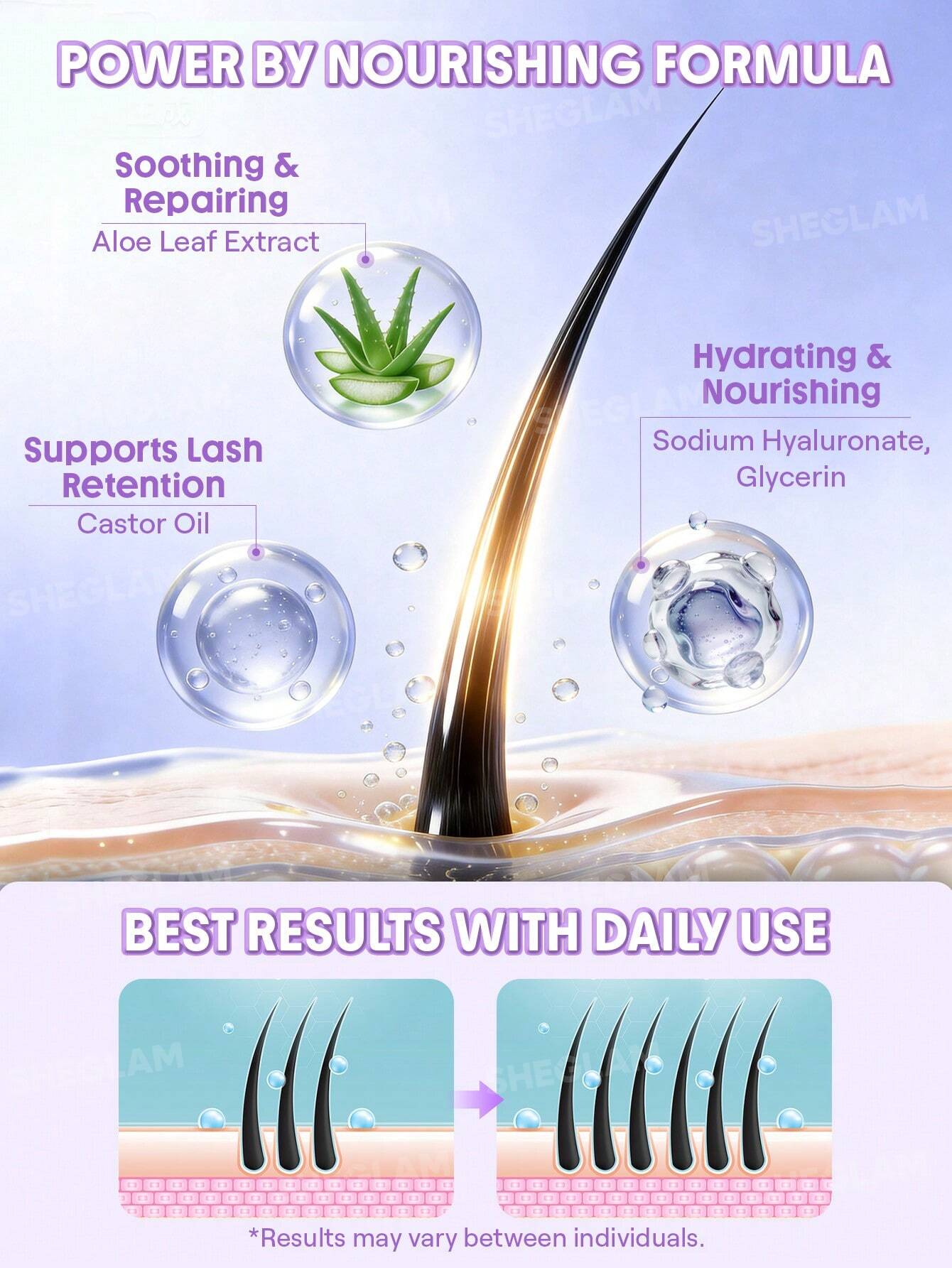 Sheglam Lash Ritual Nourishing Serum Clear