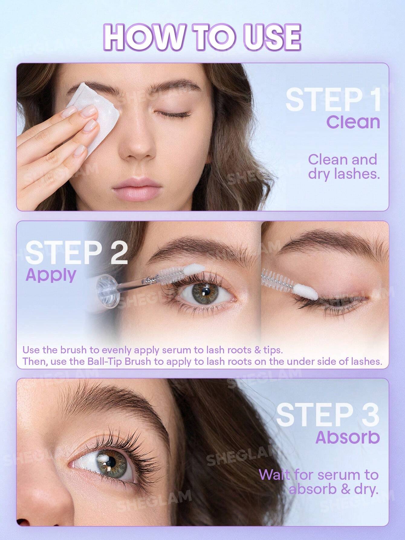 Sheglam Lash Ritual Nourishing Serum Clear