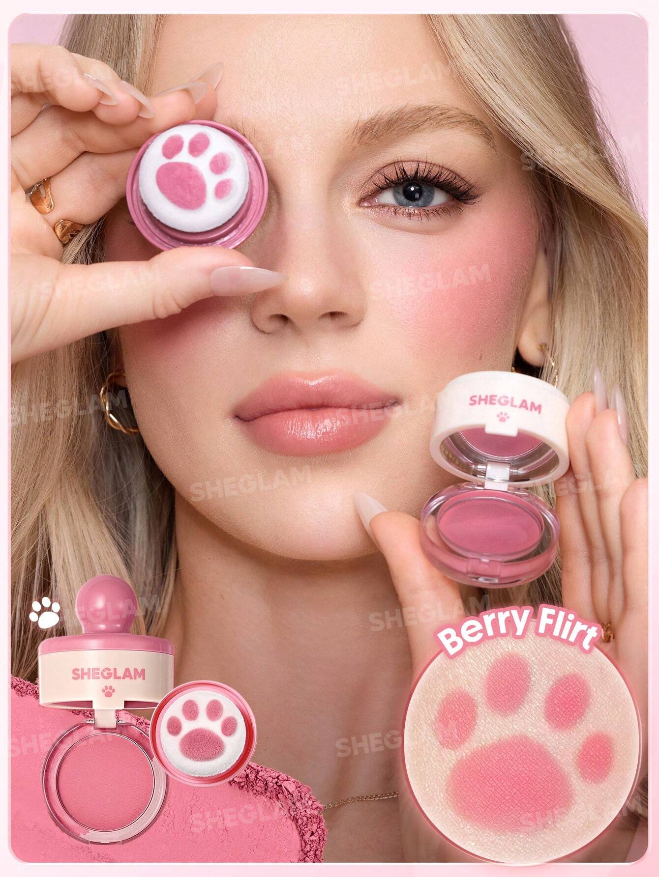 Sheglam Cutie Paw Blush Stamp
