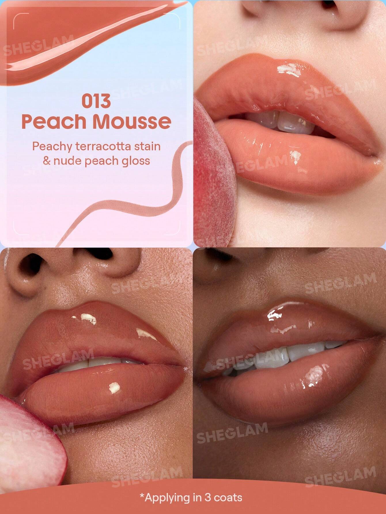 Sheglam Line To Shine Peel-Off Lip Stain & Gloss Duo