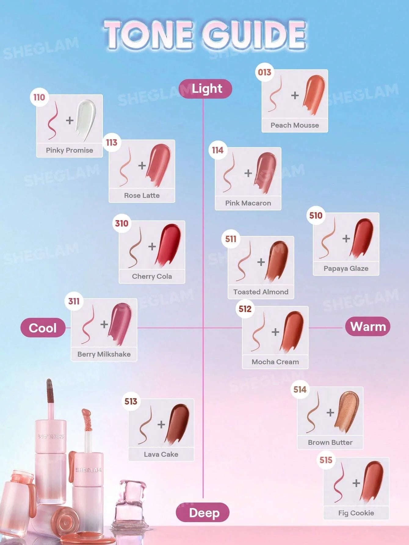 SHEGLAM Line To Shine Peel-Off Lip Stain & Gloss Duo