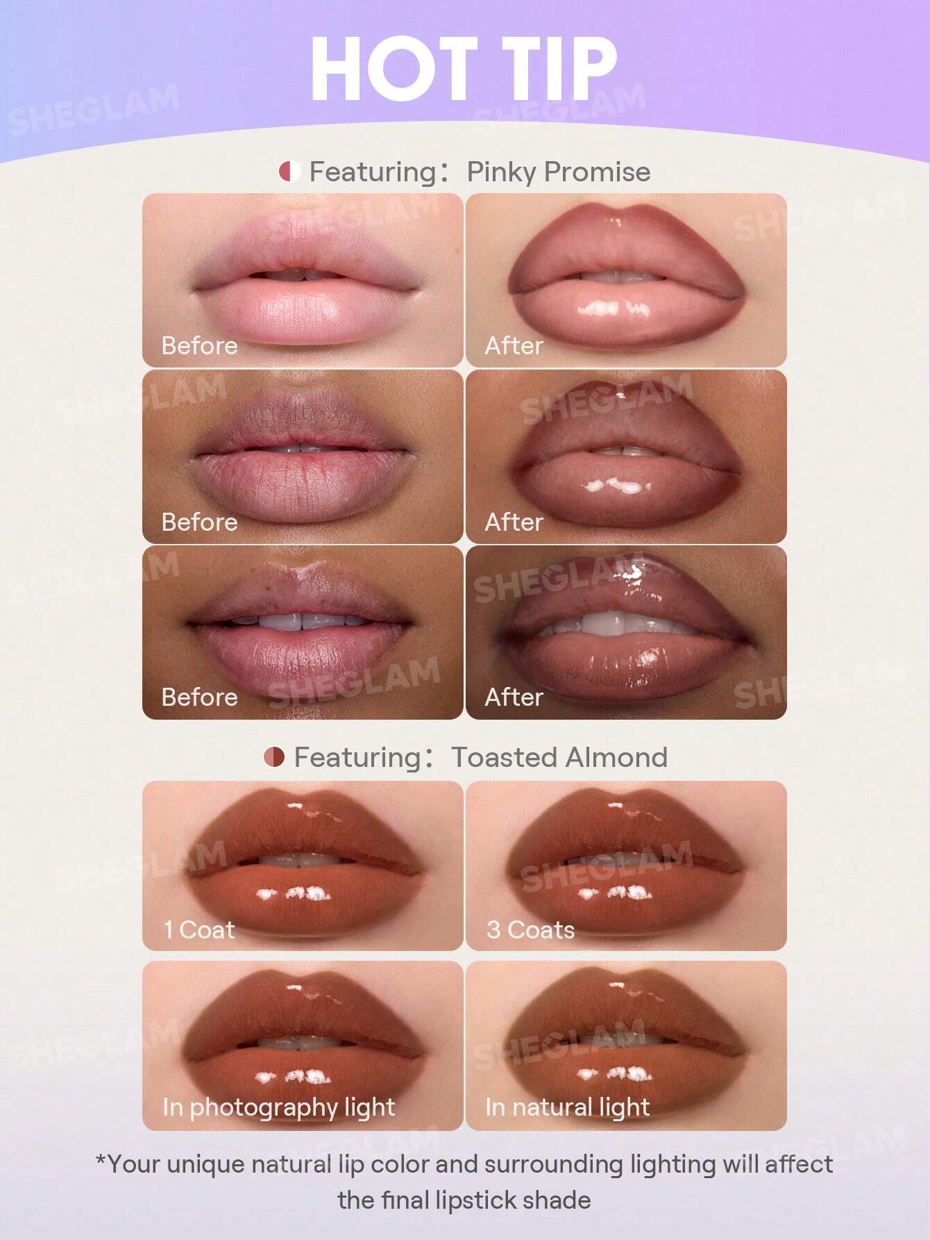Sheglam Line To Shine Peel-Off Lip Stain & Gloss Duo
