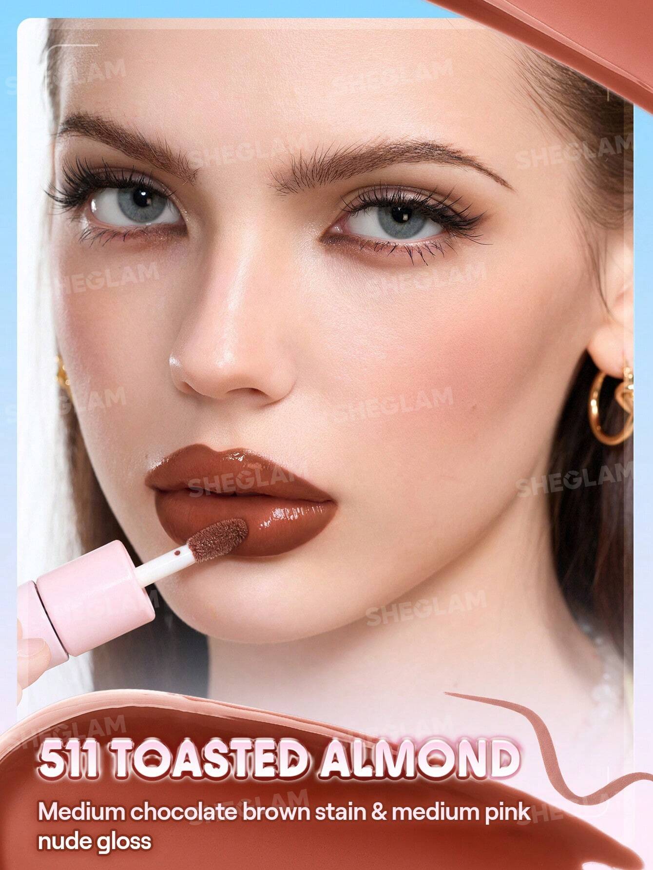 Sheglam Line To Shine Peel-Off Lip Stain & Gloss Duo