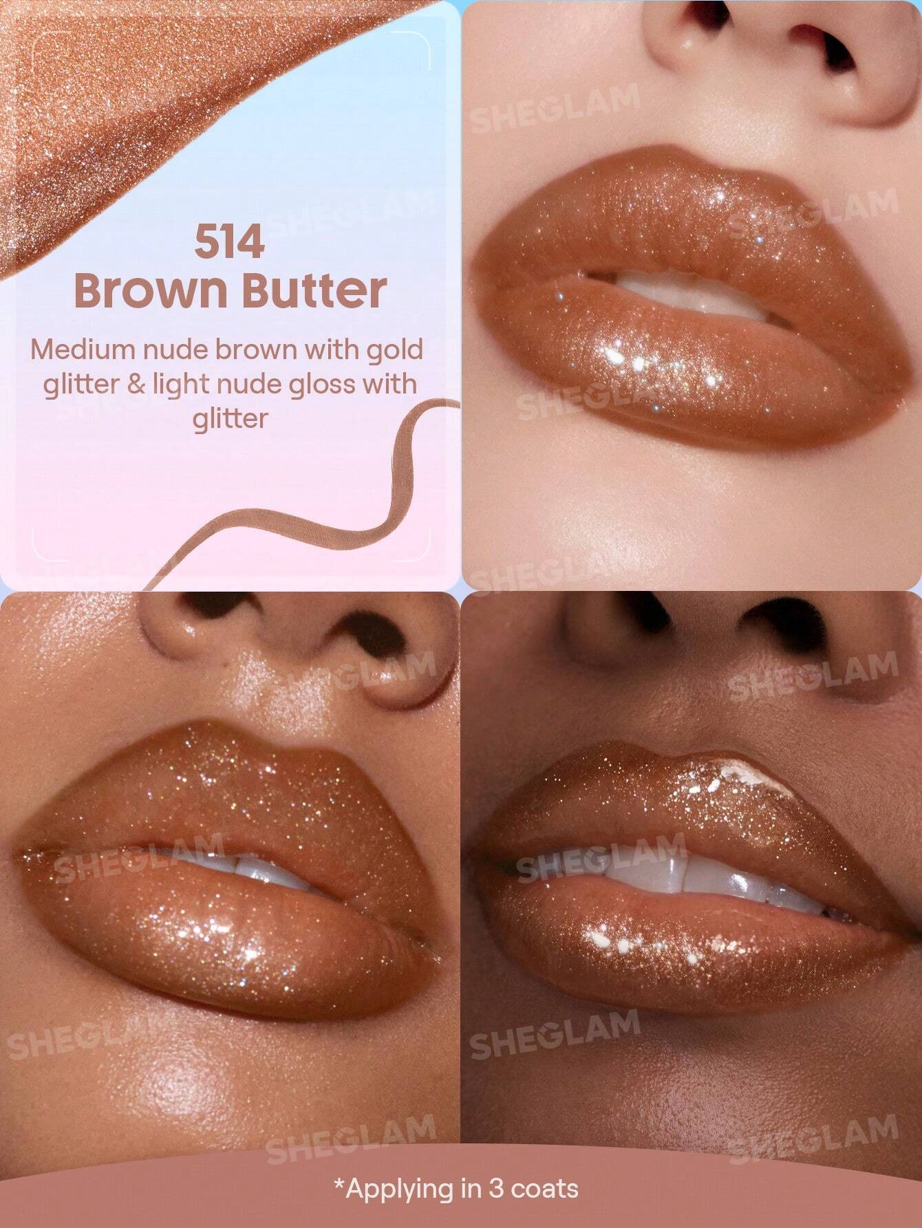 Sheglam Line To Shine Peel-Off Lip Stain & Gloss Duo