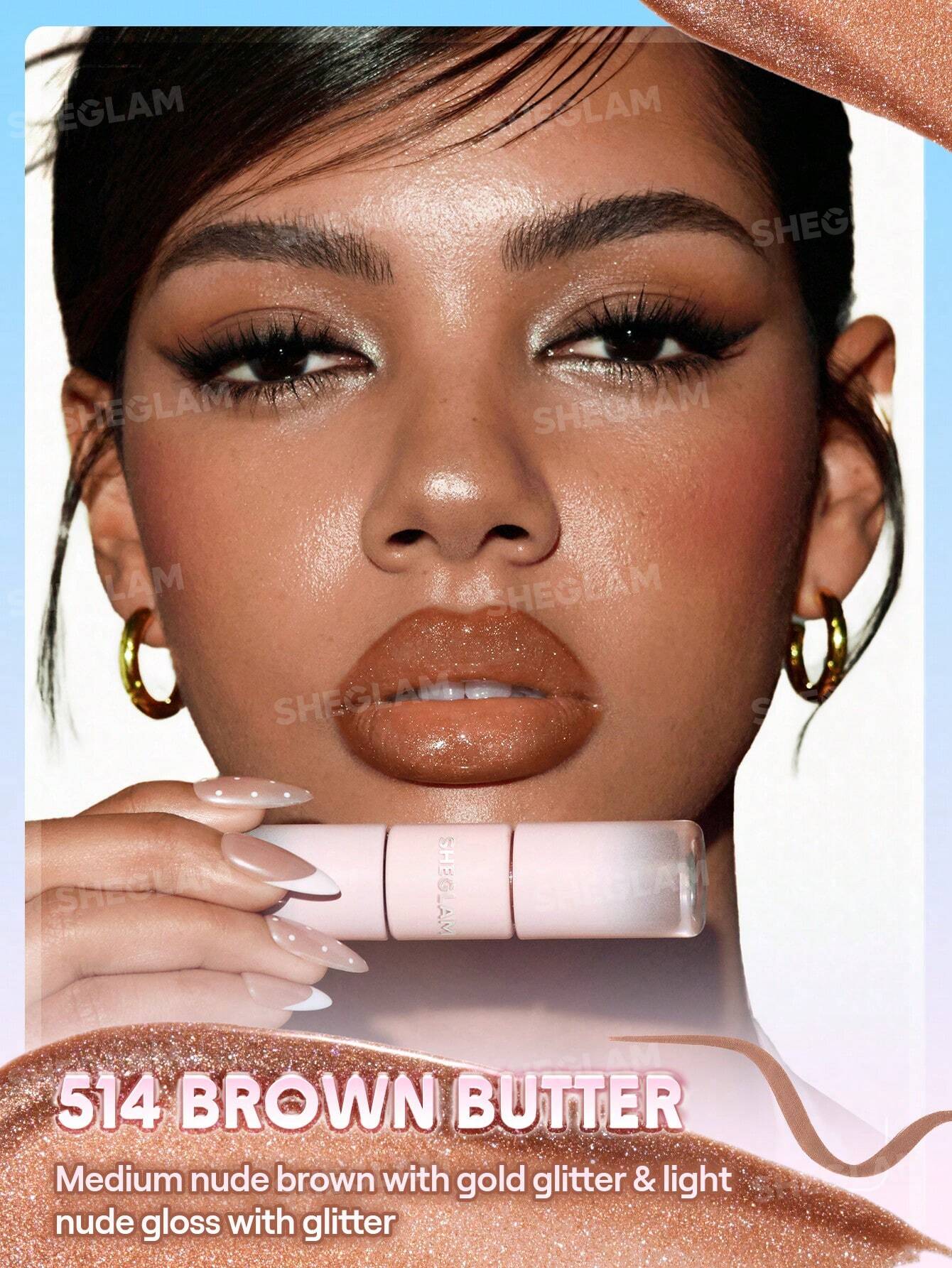 Sheglam Line To Shine Peel-Off Lip Stain & Gloss Duo