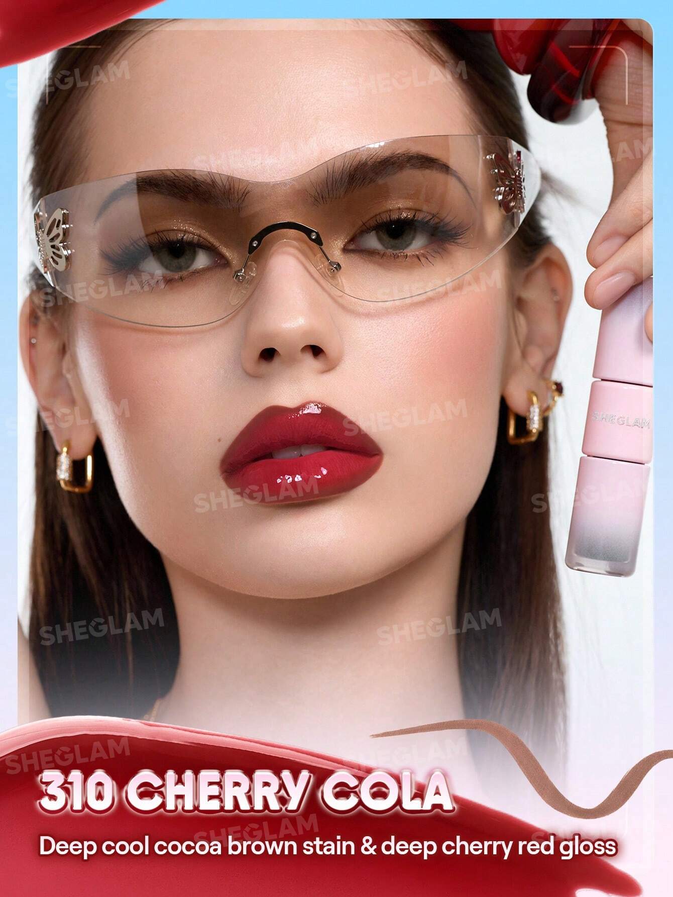 Sheglam Line To Shine Peel-Off Lip Stain & Gloss Duo