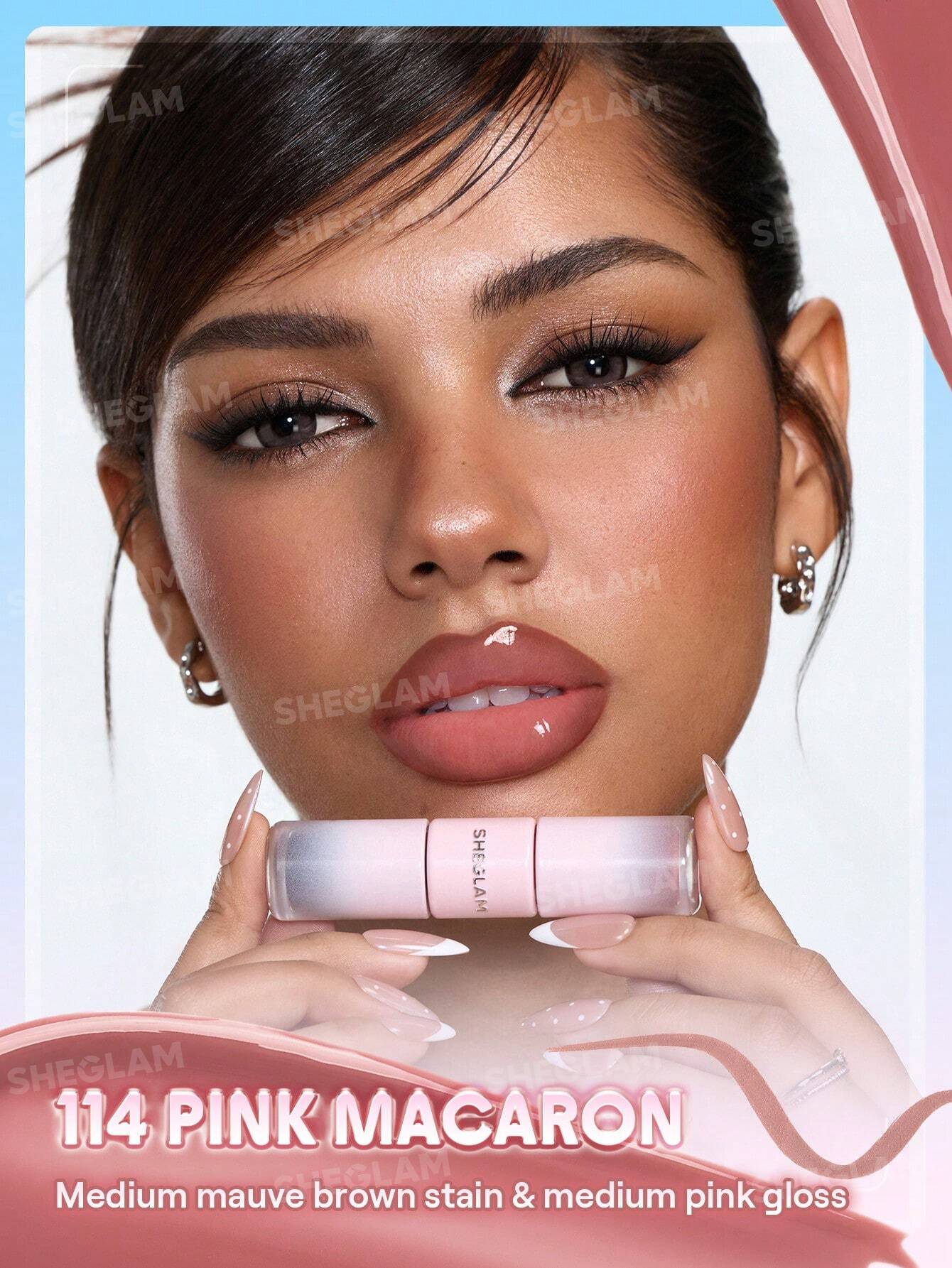 Sheglam Line To Shine Peel-Off Lip Stain & Gloss Duo