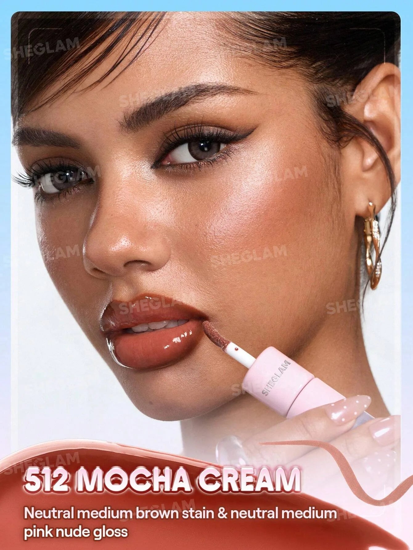 SHEGLAM Line To Shine Peel-Off Lip Stain & Gloss Duo