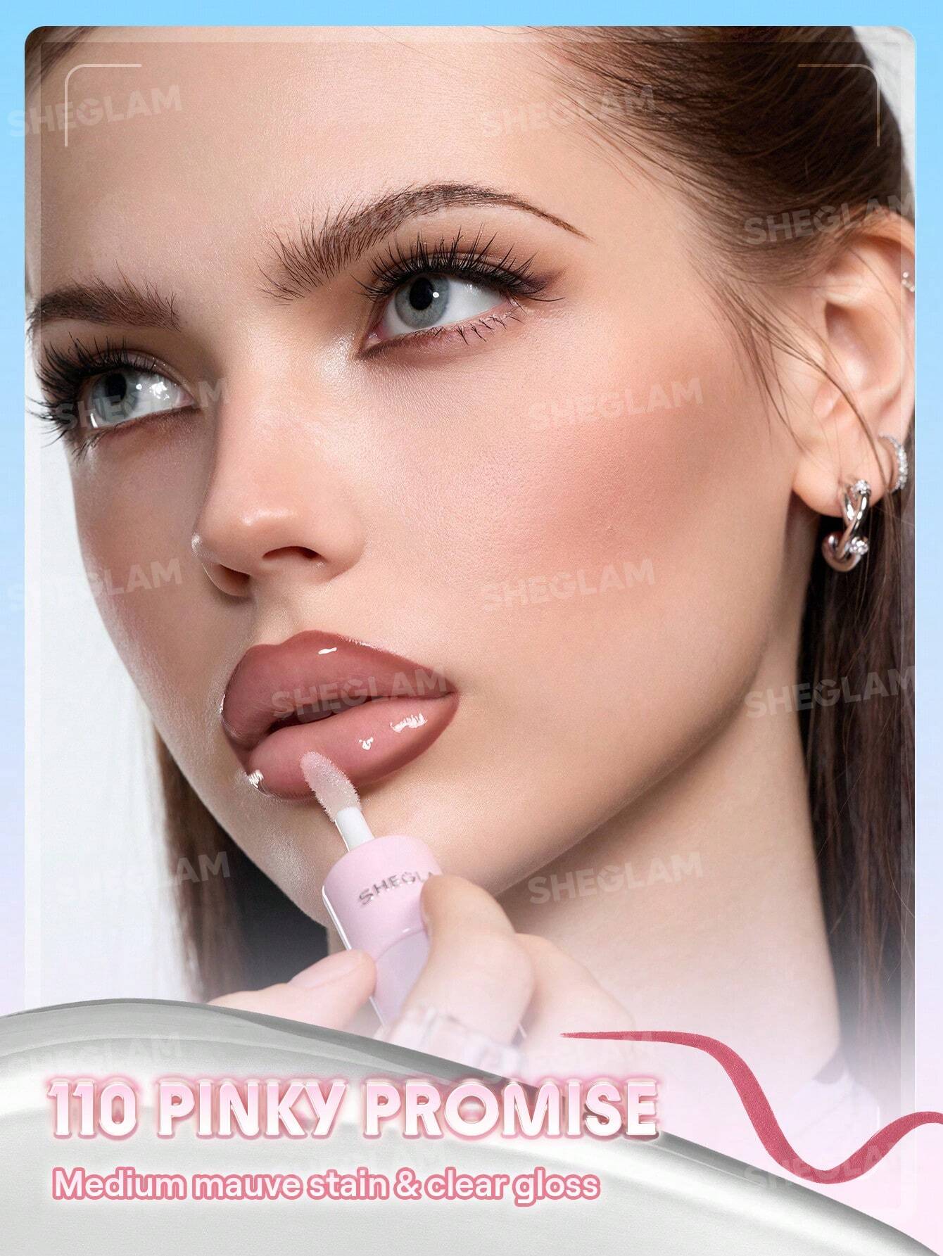 Sheglam Line To Shine Peel-Off Lip Stain & Gloss Duo