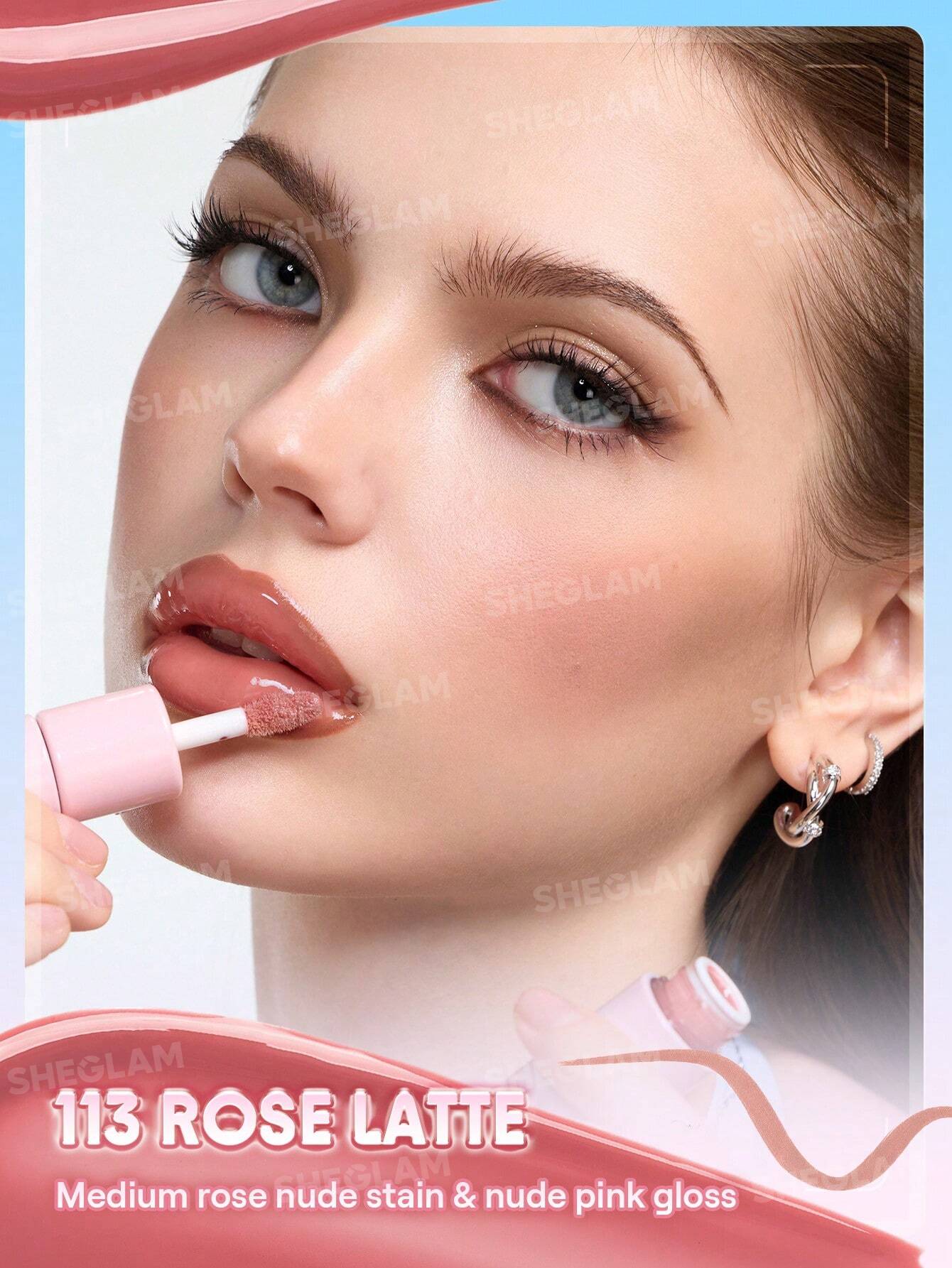 Sheglam Line To Shine Peel-Off Lip Stain & Gloss Duo