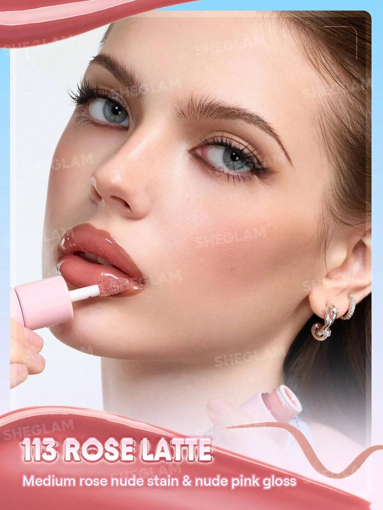 SHEGLAM Line To Shine Peel-Off Lip Stain & Gloss Duo