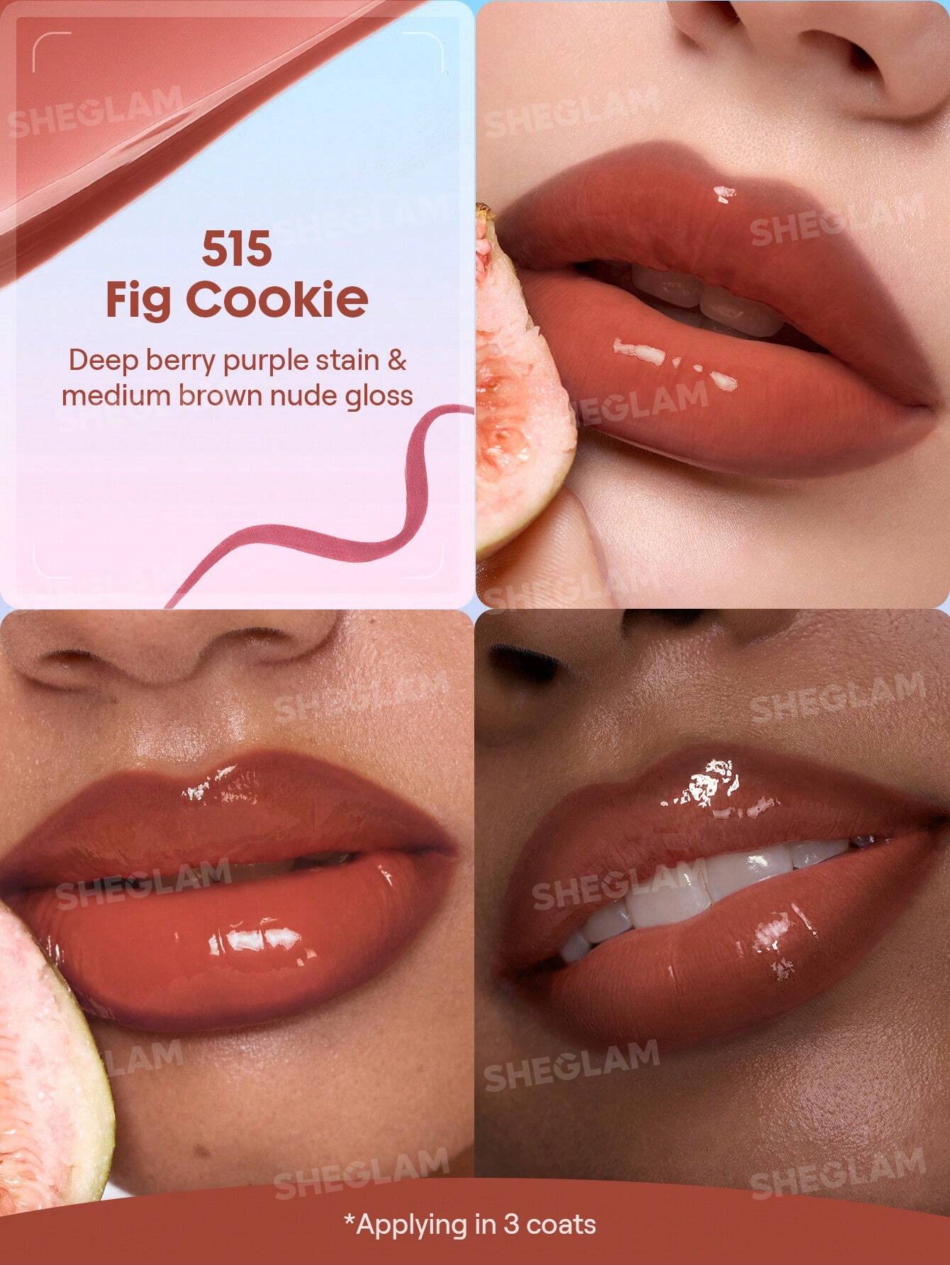 Sheglam Line To Shine Peel-Off Lip Stain & Gloss Duo