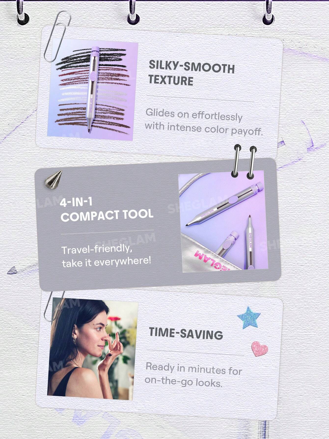 Sheglam The Everywhere 4-In-1 Pen