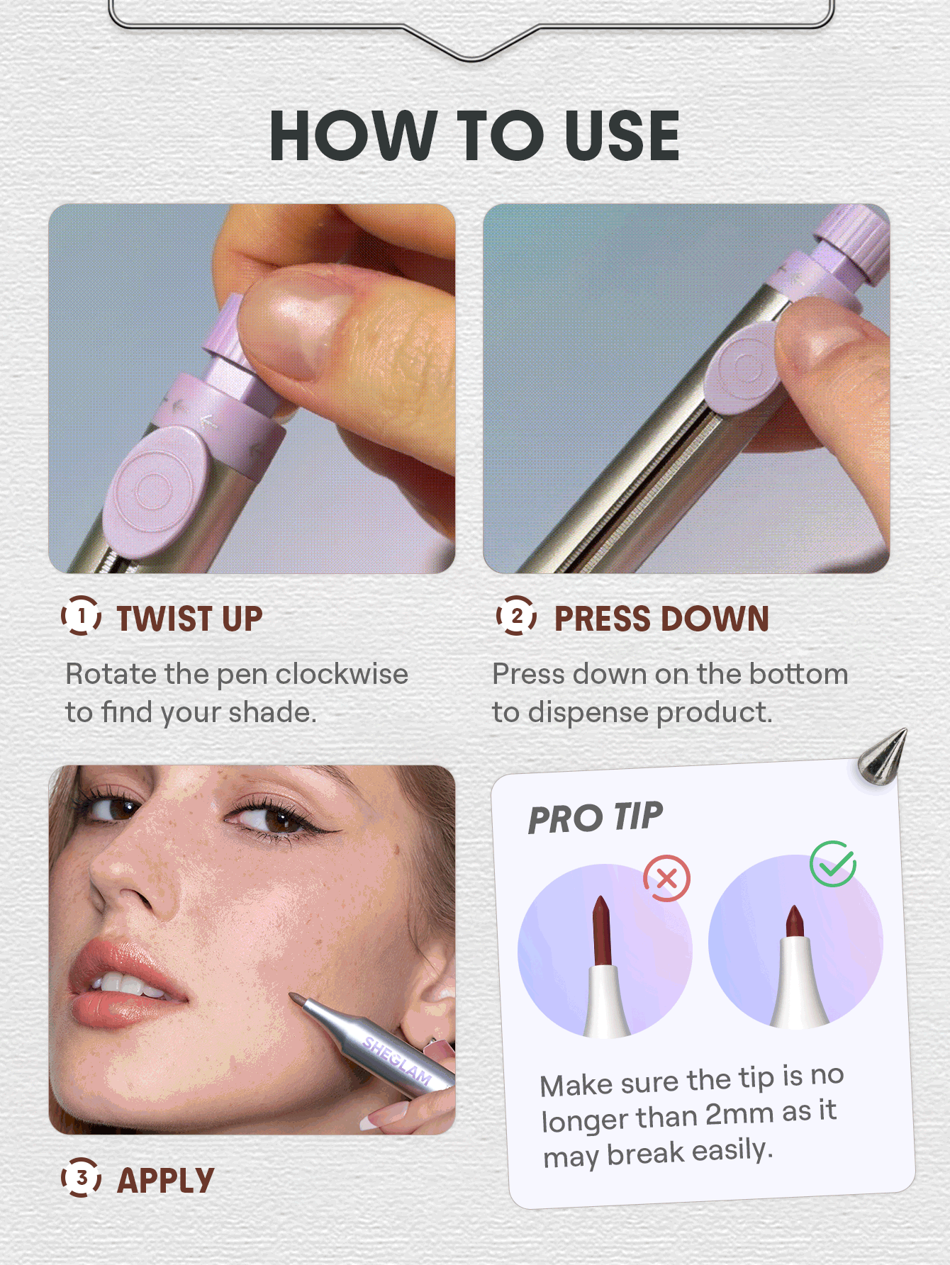 Sheglam The Everywhere 4-In-1 Pen