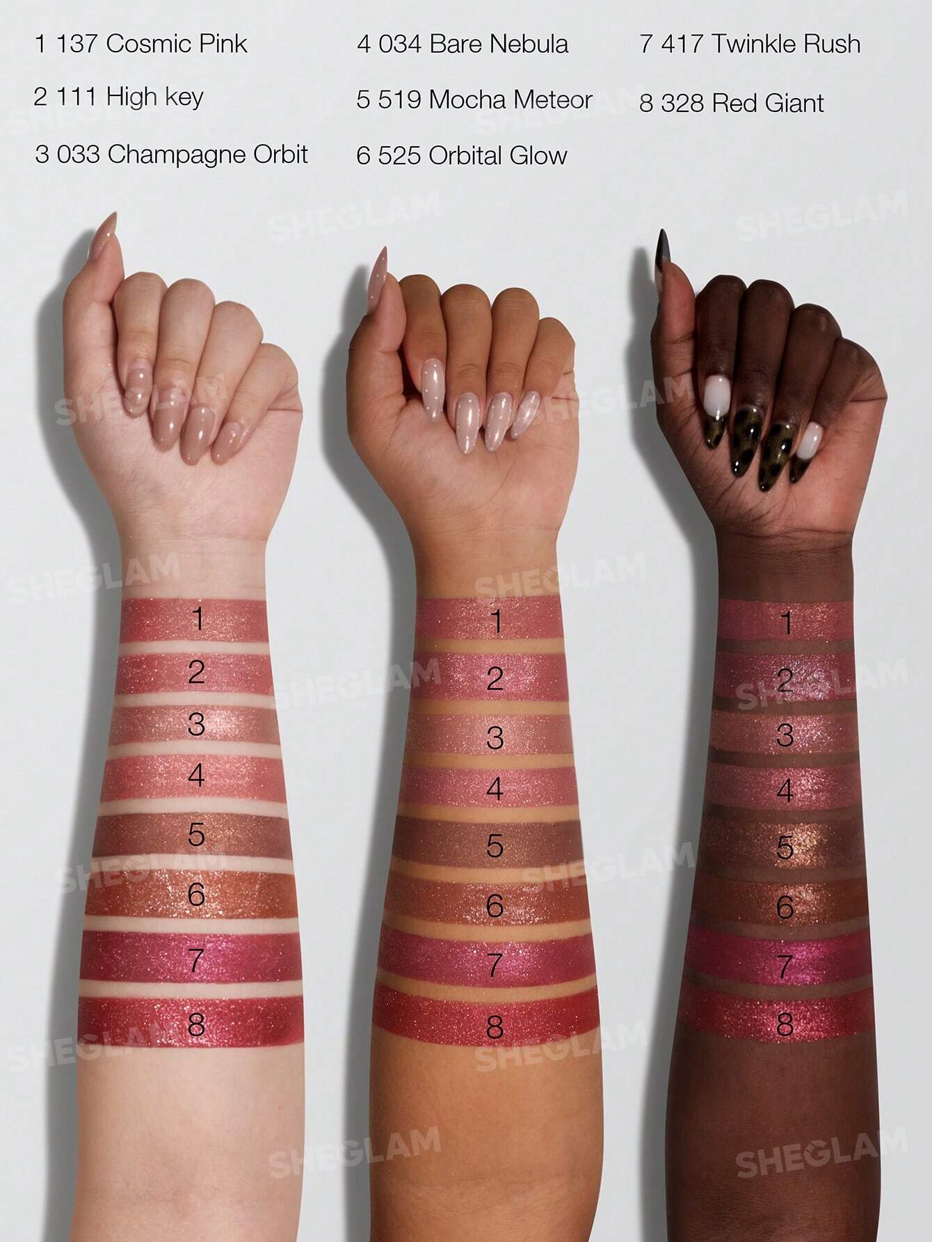Sheglam Stardust Swipe Glitter Liquid Lipstick