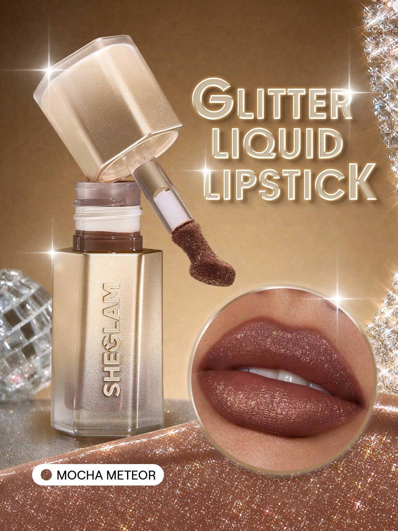 Sheglam Stardust Swipe Glitter Liquid Lipstick