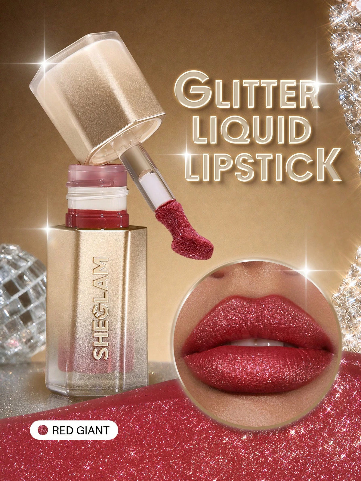 Sheglam Stardust Swipe Glitter Liquid Lipstick