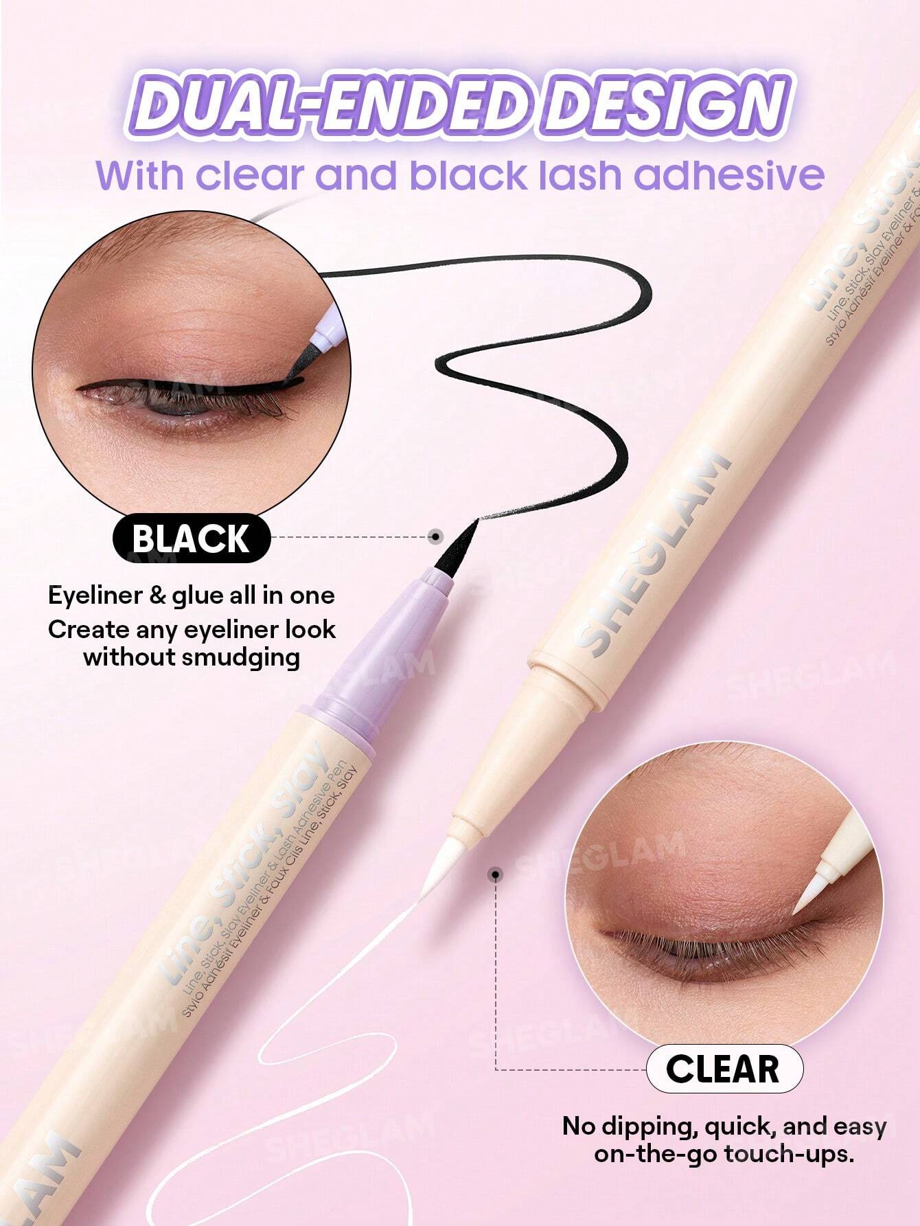 Sheglam Line Stick Slay Eyeliner & Lash Adhesive Pen