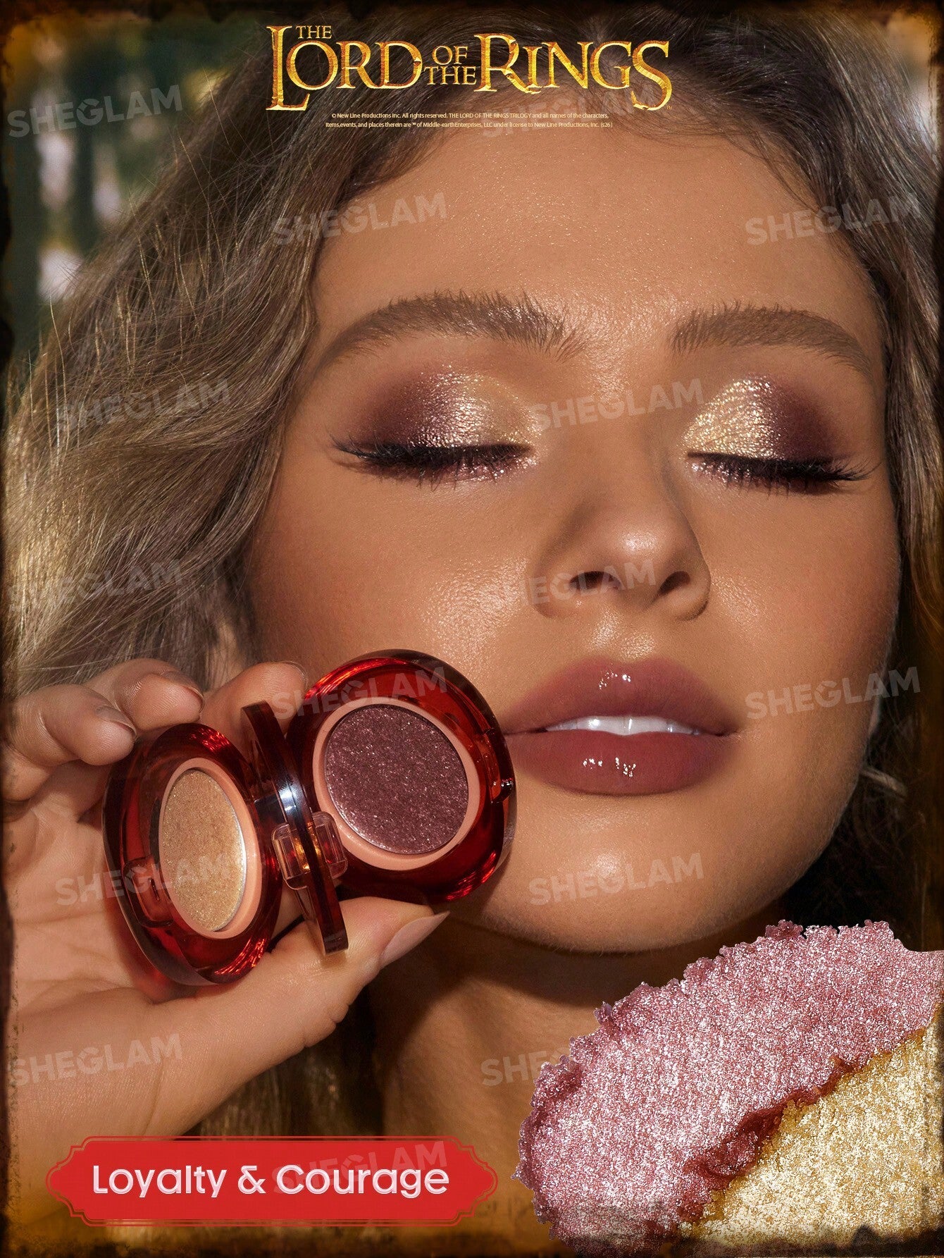 SheglamThe Lord of the Rings Forces Of Fate Eyeshadow Duo