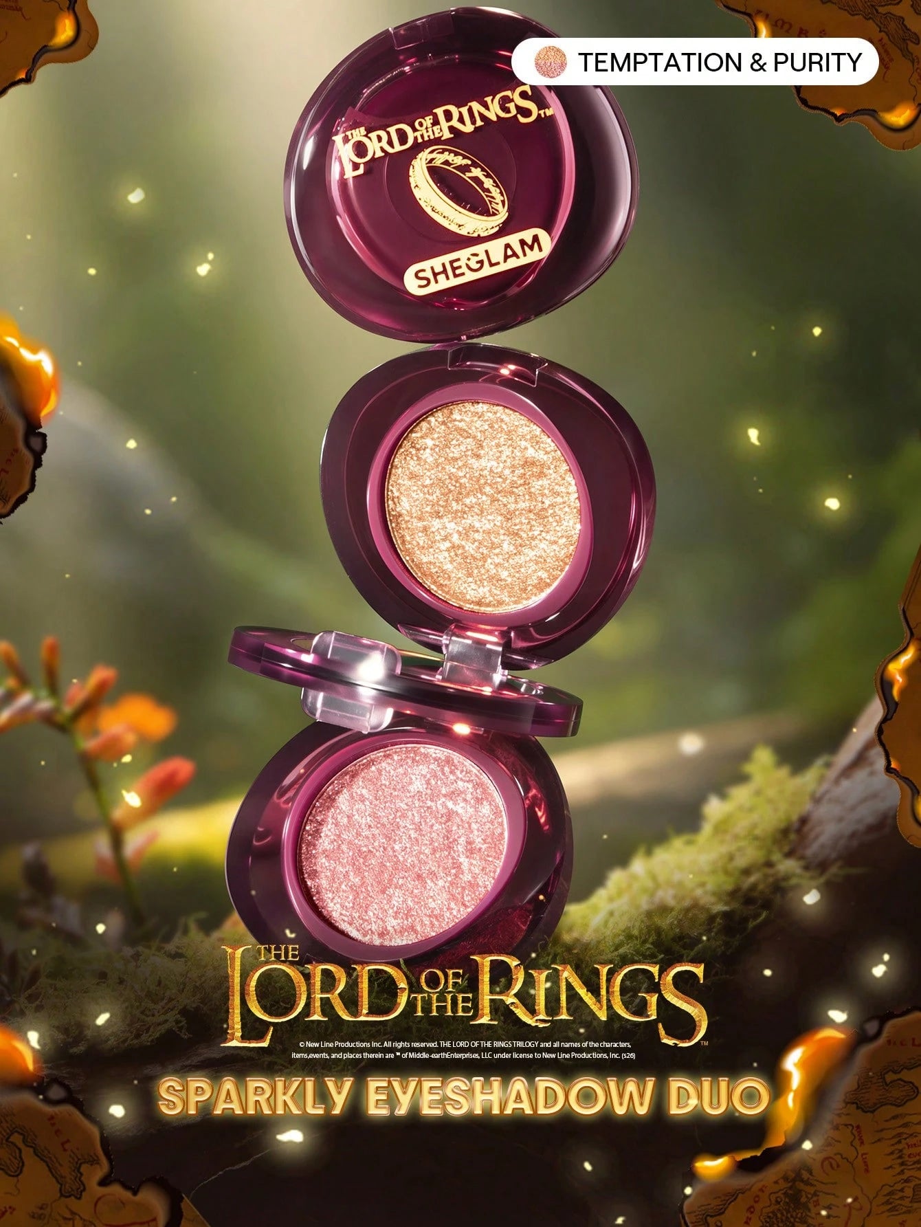 SheglamThe Lord of the Rings Forces Of Fate Eyeshadow Duo