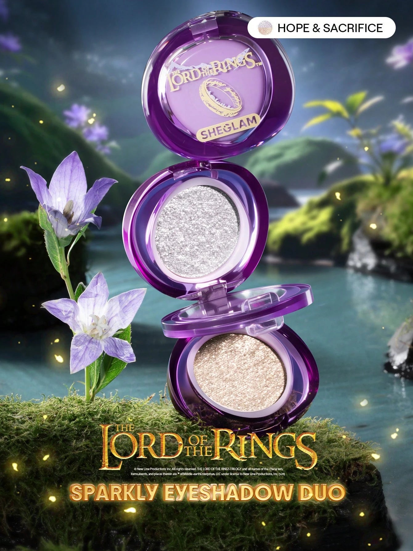 SheglamThe Lord of the Rings Forces Of Fate Eyeshadow Duo
