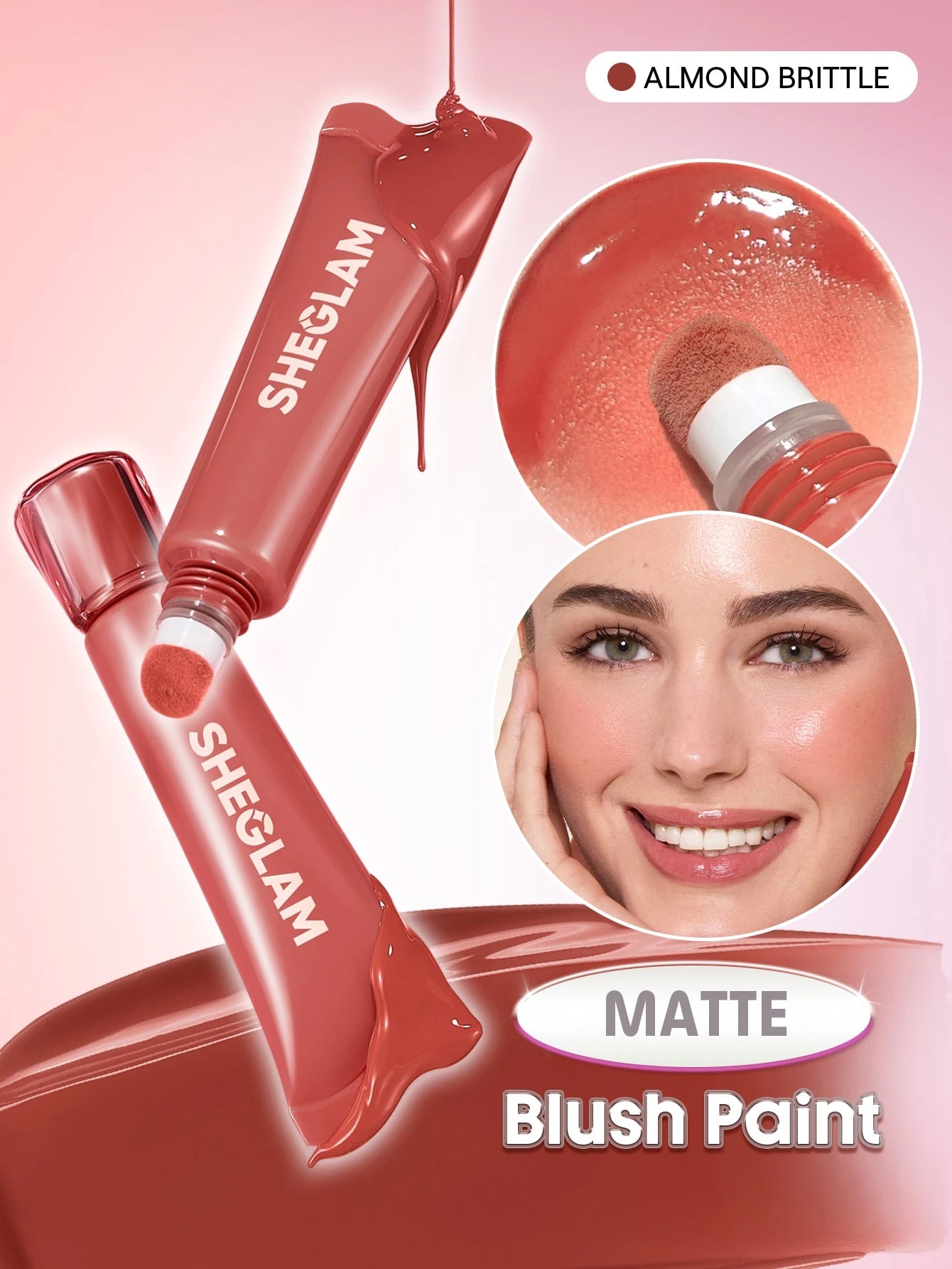 Sheglam Squeeze & Dot Matte Blush Paint