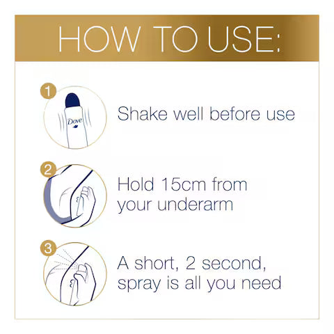 Dove Even Tone Antiperspirant Spray 150ml