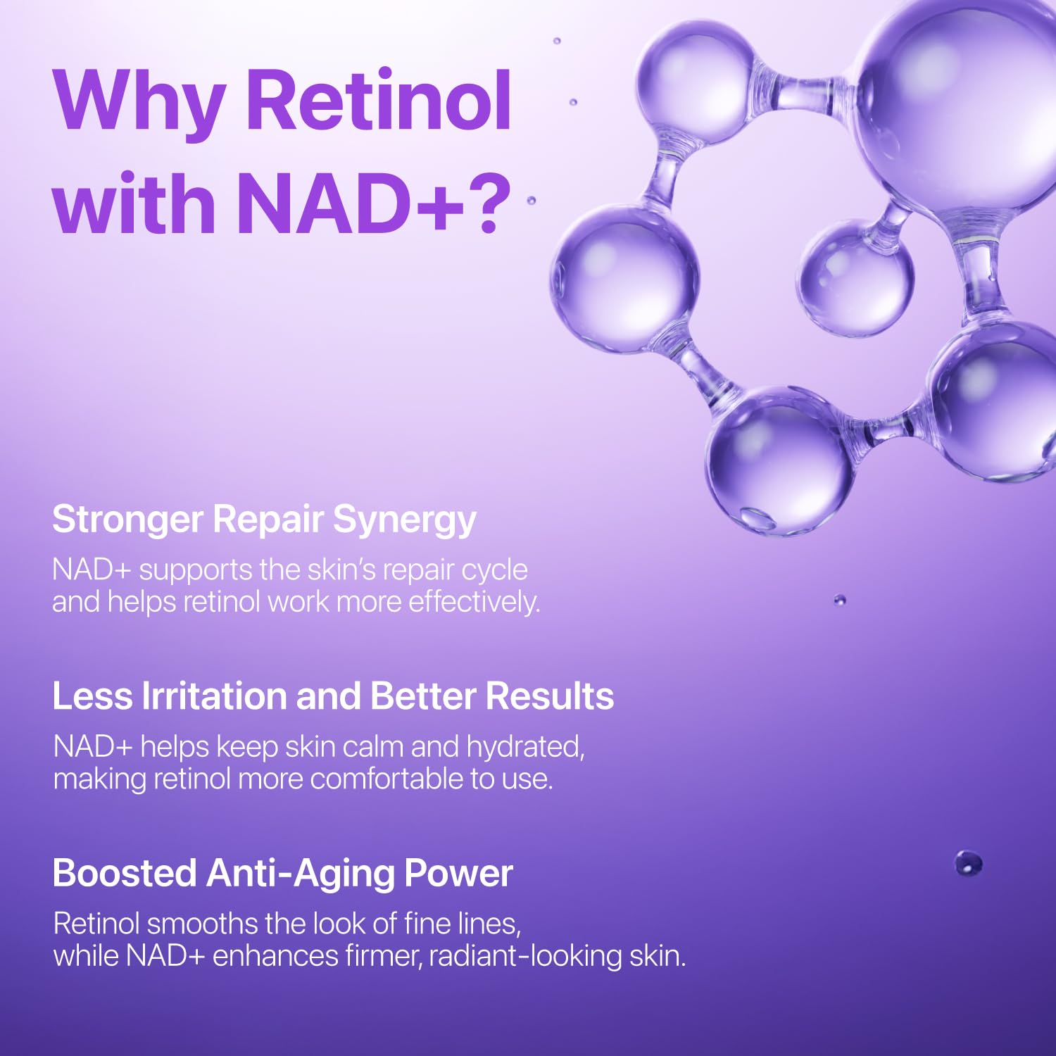 Numbuzin NAD+ Retinol Volumetox Eye Cream with 50 Peptides 10ml
