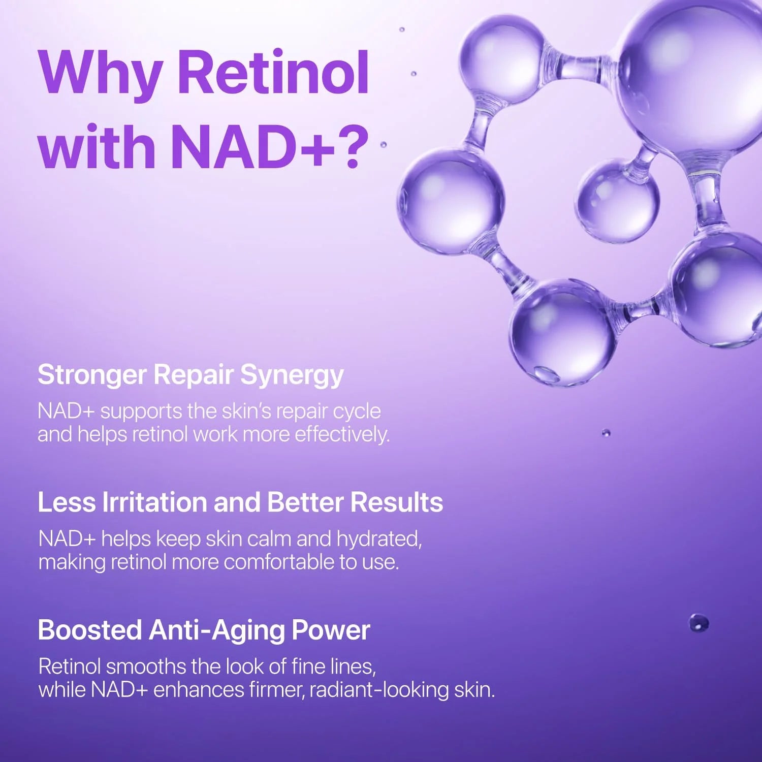 Numbuzin NAD+ Retinol Volumetox Eye Cream with 50 Peptides 10ml