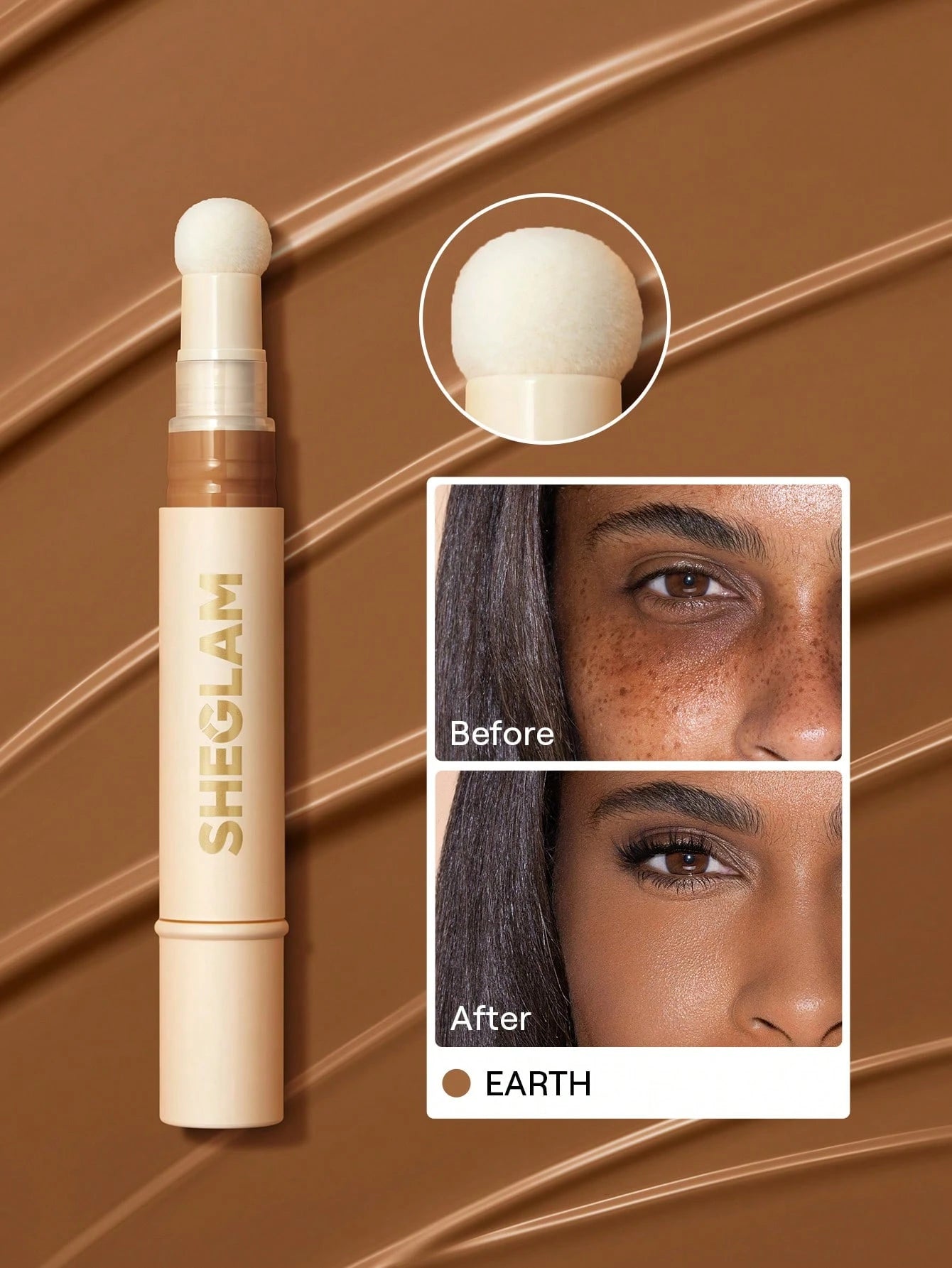 Sheglam Complexion Boost Concealer Sponge Head Applicator