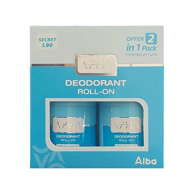 Azha Roll-On Whitening Deodorant SECRET L90 60ml