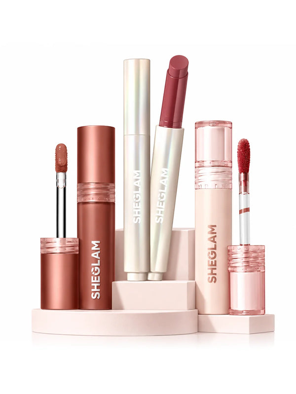 SHEGLAM Lip Lovers 3-in-1 Bundle