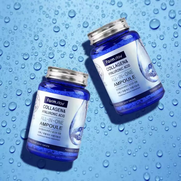 FARM STAY Collagen and Hyaluronic Acid All In One Ampoule 250ML