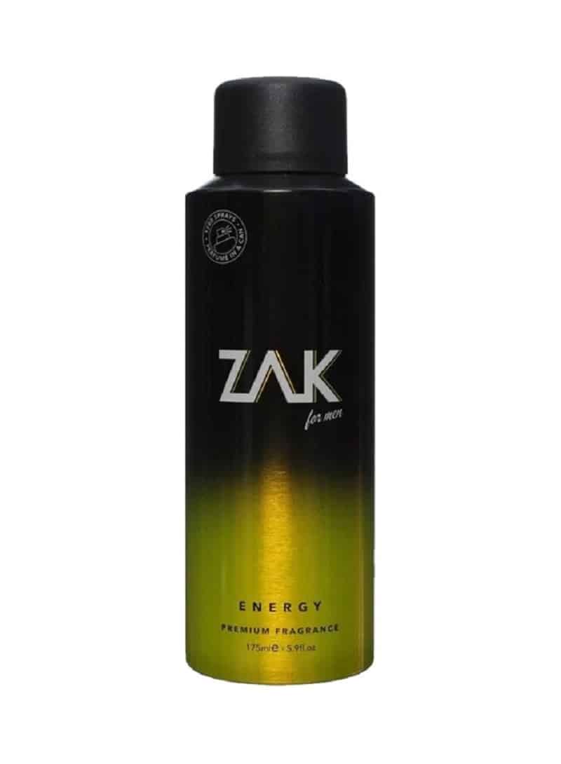 Zak Energy Perfume Spray For Men 175ml