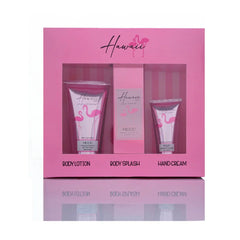  mood Hawaii 3-Pcs Hand Cream 50g Splash 175g and Lotion 150g Set