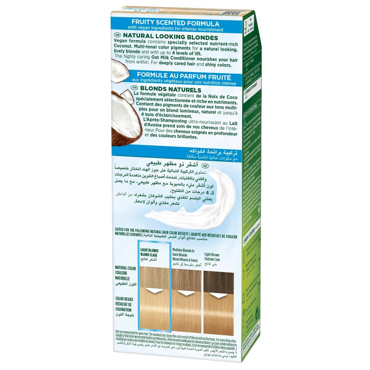 Palette Natural Color 10-0 Extra Light Blonde