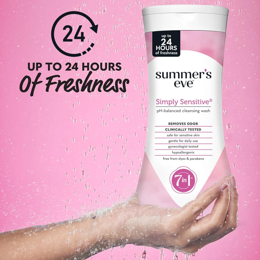 Summer's Eve Simply Sensitive Cleansing Wash