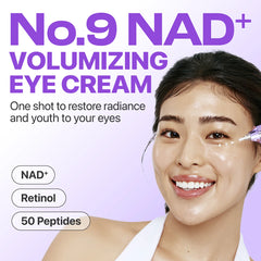 Numbuzin NAD+ Retinol Volumetox Eye Cream with 50 Peptides 10ml