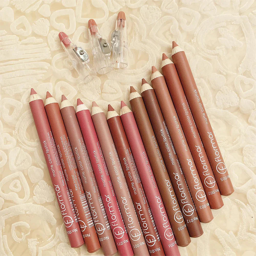 Flormar Waterproof Lipstick Pencils
